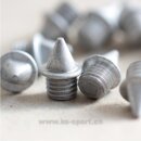 Keramik-Spikes, Pyramid, 5 mm, silber